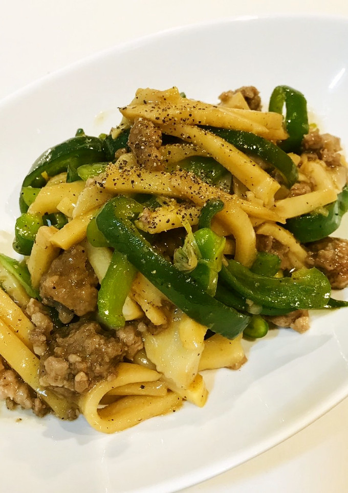 ひき肉で簡単　青椒肉絲-レシピのメイン写真