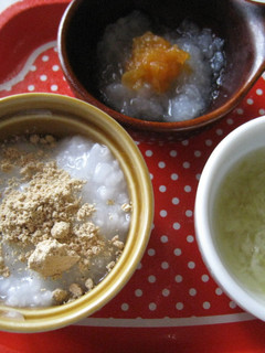 きなこのおかゆ 離乳食のレシピ-レシピのメイン写真