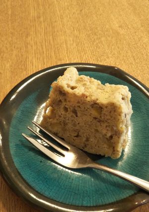 レンジで!簡単バナナ香るおからケーキ♪-レシピのメイン写真