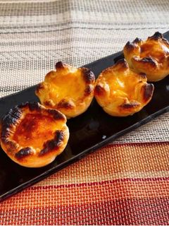 冷凍パイシートで簡単エッグタルト-レシピのメイン写真