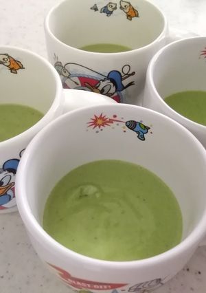 お豆腐で☆ヘルシーお抹茶ムース♪-レシピのメイン写真