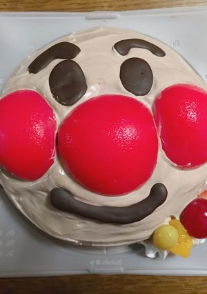 アンパンマンケーキ(^-^)-レシピのメイン写真