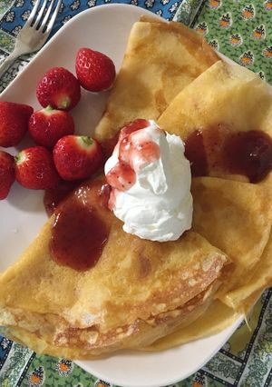 いつものクレープ-レシピのメイン写真