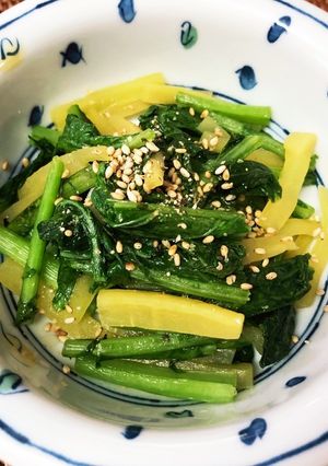 カブの葉と沢庵で♪あっという間の箸休め-レシピのメイン写真