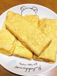 我が家のだし巻き卵-レシピのメイン写真