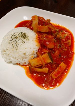 チキンのトマト煮込み♪⑅*⋆｡-レシピのメイン写真
