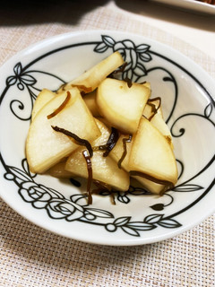 大根と塩昆布のおしんこ-レシピのメイン写真