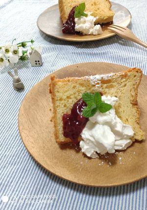 シフォンケーキ(プレーン)-レシピのメイン写真