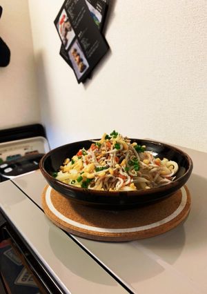 しらすめんたいぶっかけうどん-レシピのメイン写真
