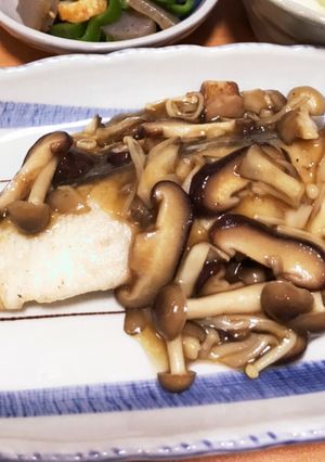 さわらのきのこあんかけ-レシピのメイン写真