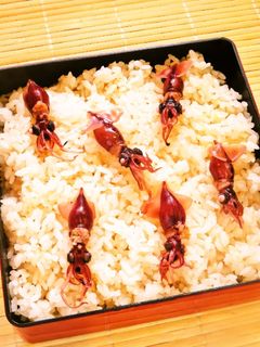 ☺春が旬✿ほたるいかの簡単炊き込みご飯☺-レシピのメイン写真