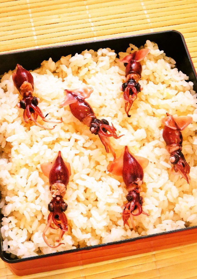 ☺春が旬✿ほたるいかの簡単炊き込みご飯☺-レシピのメイン写真