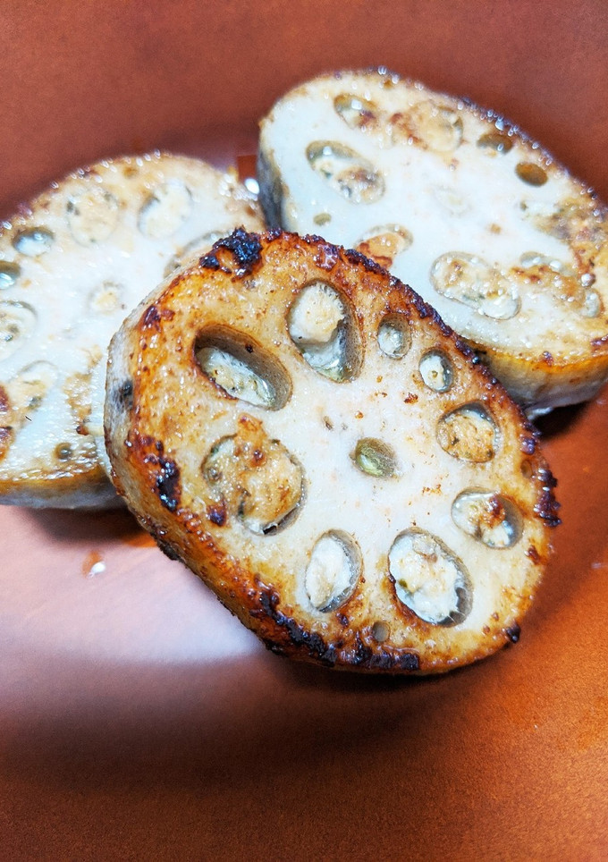 簡単なれんこんのはさみ焼き✨-レシピのメイン写真
