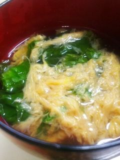 レタスたまごスープ-レシピのメイン写真