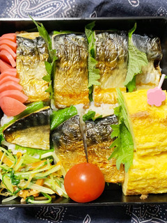 4/29ヨッチャン☆焼きサバ寿司弁当-レシピのメイン写真