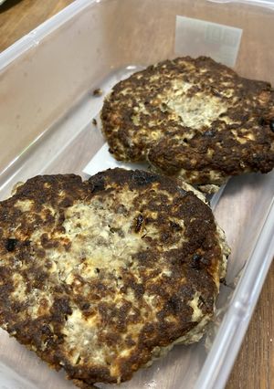 いわしとお豆腐の簡単ばーぐ♡-レシピのメイン写真