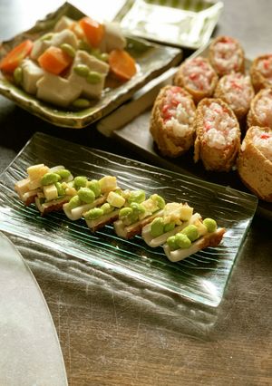 枝豆＆チーズ＆鰹節！ちくわボート-レシピのメイン写真