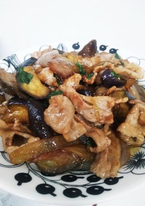 簡単!豚肉とナスのオイスターソース炒め-レシピのメイン写真