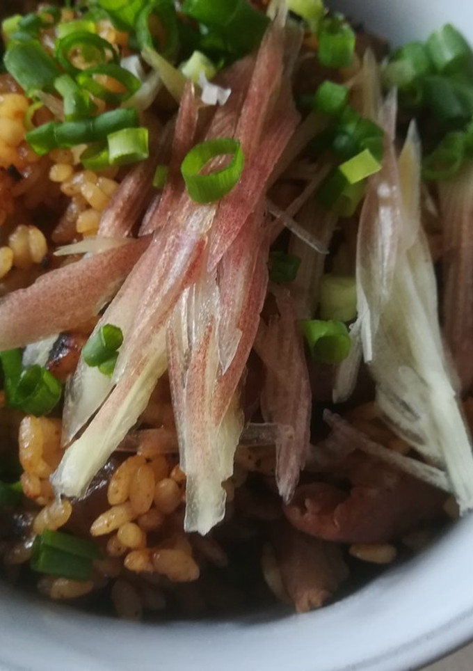 簡単!余ったもつ煮で炊き込みご飯-レシピのメイン写真