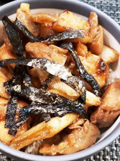 時短!簡単!がっつり!やきとり丼!-レシピのメイン写真