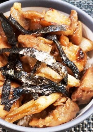 時短！簡単！がっつり！やきとり丼！-レシピのメイン写真