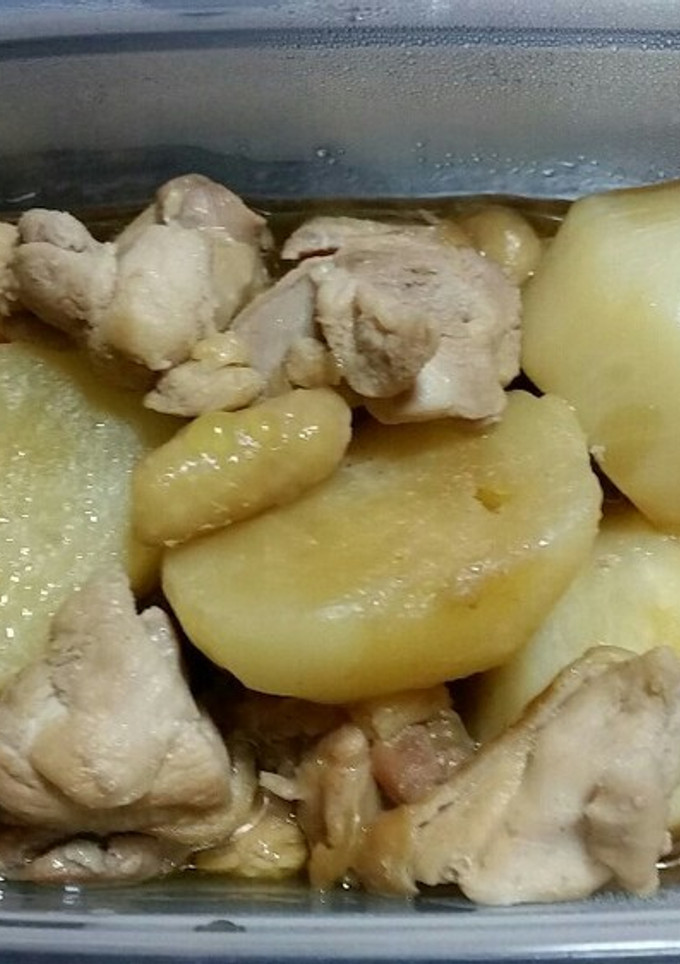 かぶと鶏肉の煮物-レシピのメイン写真