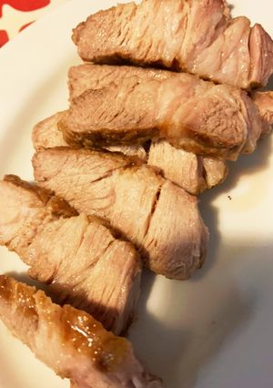 フライパンで簡単絶品ジューシー焼豚！-レシピのメイン写真