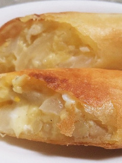 鶏ハムアレンジ★ポテトチーズ春巻き♬-レシピのメイン写真