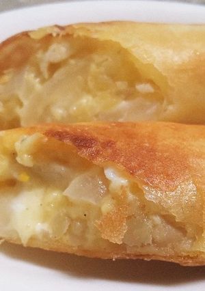 鶏ハムアレンジ★ポテトチーズ春巻き♬-レシピのメイン写真