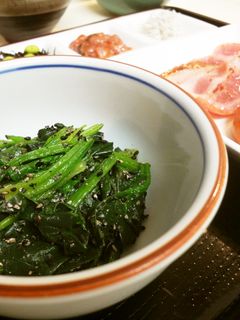 *基本の*ほうれん草のごま和え*-レシピのメイン写真