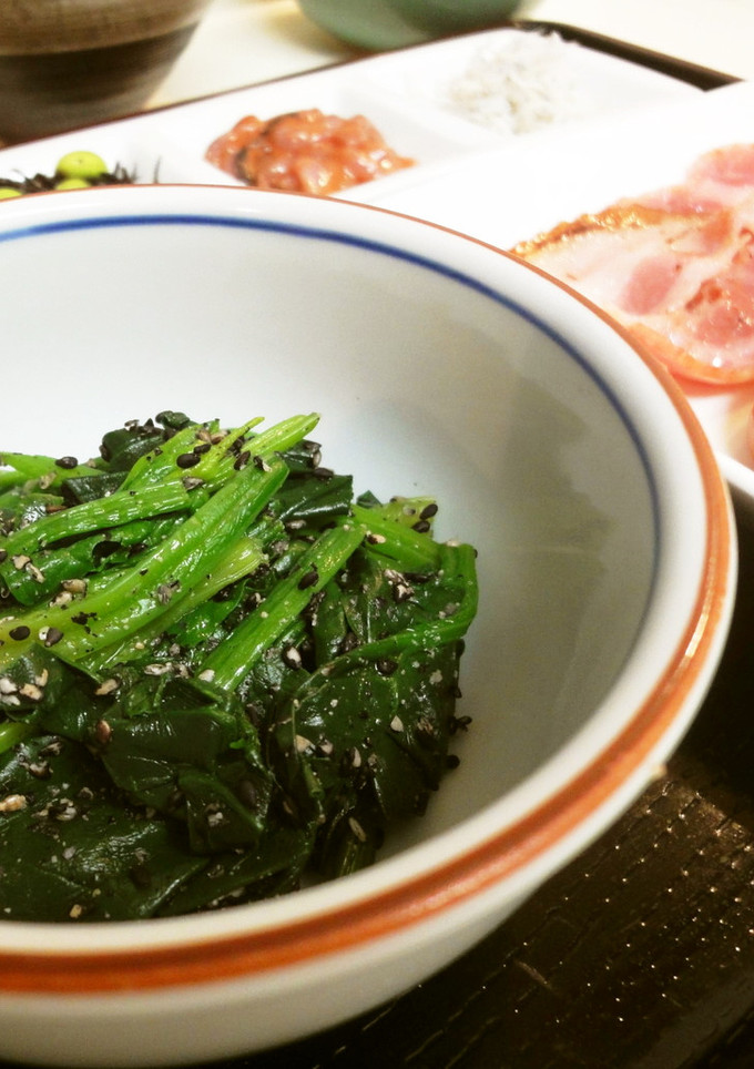 ＊基本の＊ほうれん草のごま和え＊-レシピのメイン写真