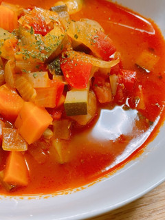 サバ缶と野菜のトマトスープ-レシピのメイン写真