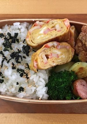 自分弁当5月22日-レシピのメイン写真