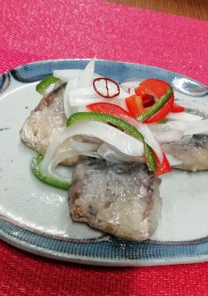 サバ缶で南蛮漬-レシピのメイン写真