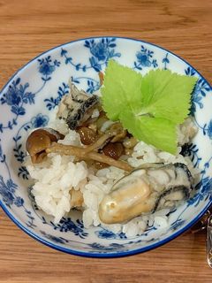 牡蠣となめこの炊き込みご飯-レシピのメイン写真