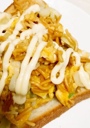 ベビースターたまごぱん-レシピのメイン写真