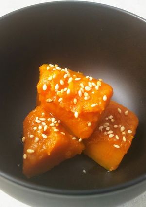 レンジで簡単♪かぼちゃの煮物。。。風♪-レシピのメイン写真