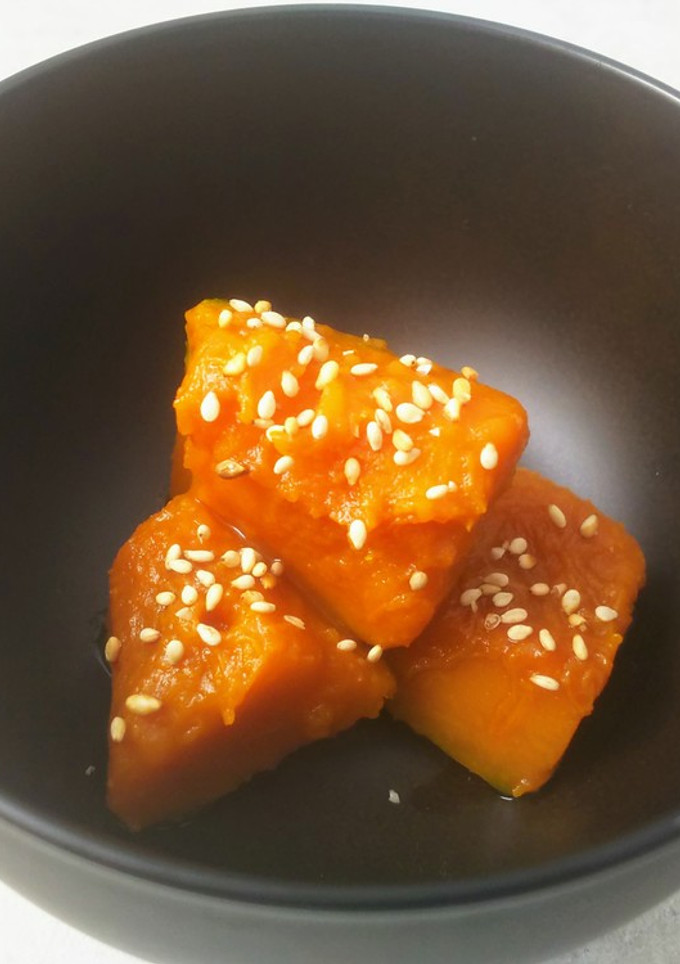 レンジで簡単♪かぼちゃの煮物。。。風♪-レシピのメイン写真