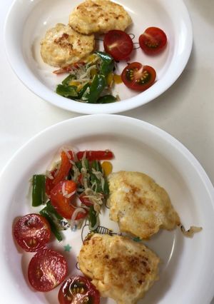簡単 鶏むね肉のナゲット 幼児食にも-レシピのメイン写真