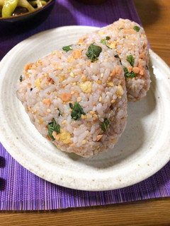 鮭と大葉のおにぎり-レシピのメイン写真
