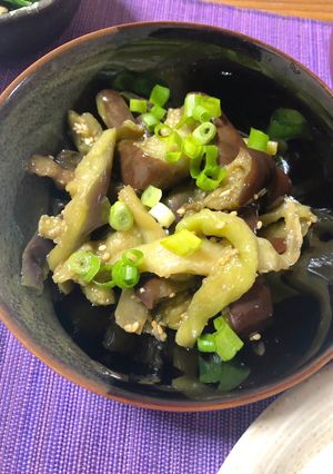 レンジで作るナス料理-レシピのメイン写真