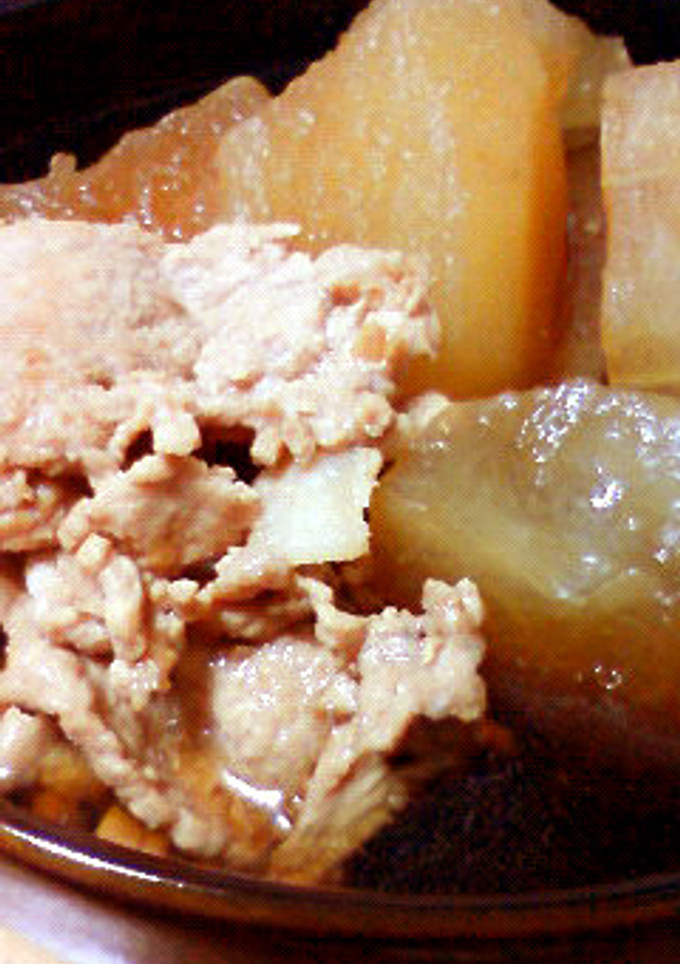 冬瓜と豚肉の煮物-レシピのメイン写真
