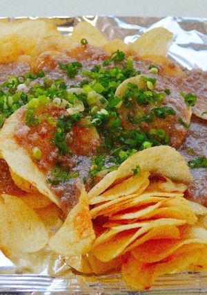 ポテトチップス・挽き肉ソース-レシピのメイン写真