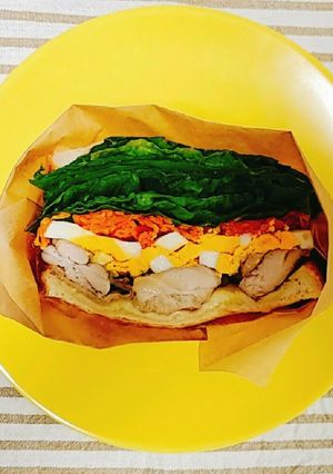レタスモリモリサンドイッチ-レシピのメイン写真