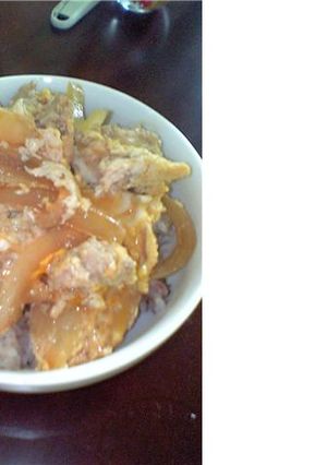 簡単♪ひき肉の親子丼♪-レシピのメイン写真