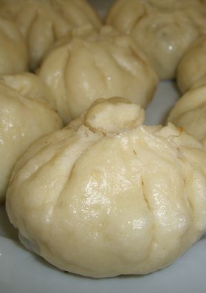 手作り肉まん ☆ 蒸し焼き-レシピのメイン写真