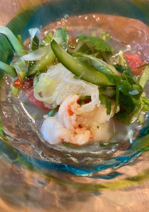 エビとパクチーのさっぱりサラダ-レシピのメイン写真
