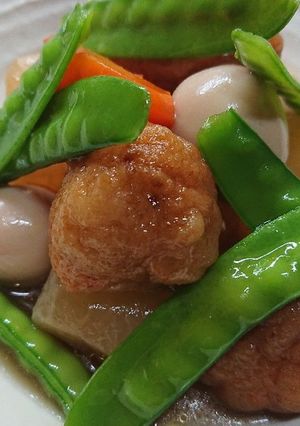 揚げボール入りころころ煮物-レシピのメイン写真