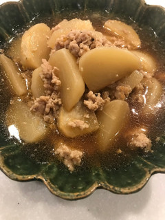 鶏そぼろとカブの炒り煮-レシピのメイン写真