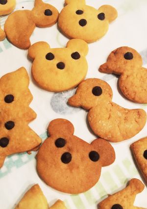 ぴんママの型抜きクッキー-レシピのメイン写真